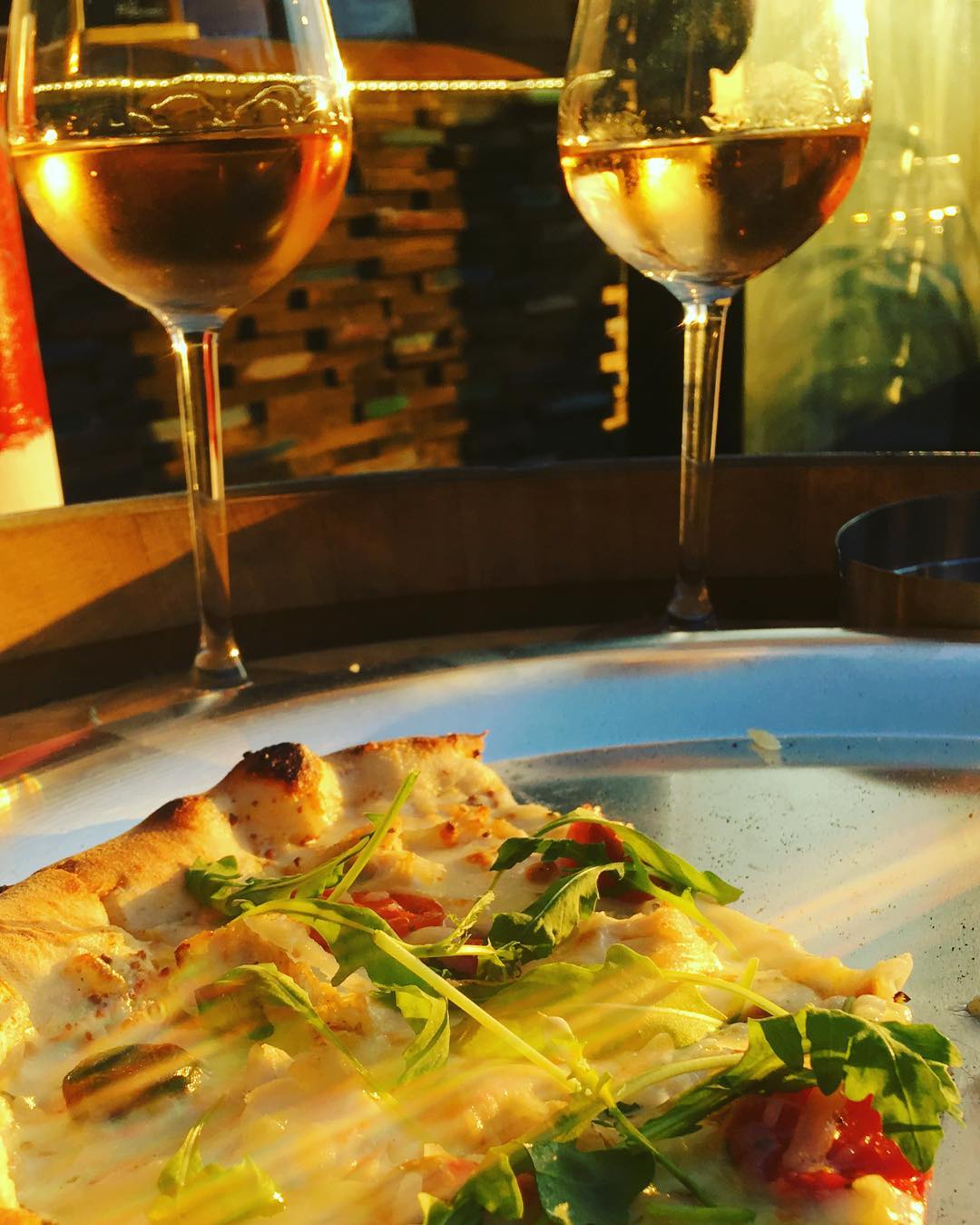 Apéro pizza au coucher du soleil chez Les Minots